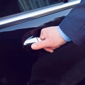 Luxury limousine for complimentary guest transportation