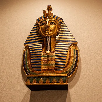 Egyptian Suite with authentic Egyptian decorations and artifacts